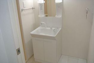 ペパーミントの洗面所