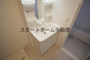 レーベンヒルズCの脱衣スペースもあります