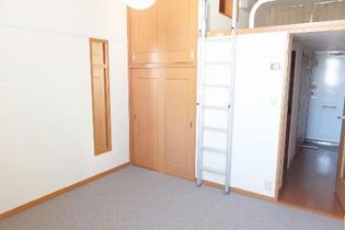 レオパレスアロマ赤坂Iのロフト付きのお部屋です。