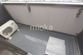 みおつくし桑津のお洗濯にも便利なバルコニー付き