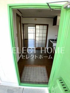 コーポラス山田の毎日通る玄関はこちらです