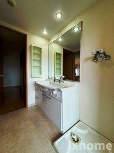 デュアル茨木プレステージュの使いやすい洗面所です