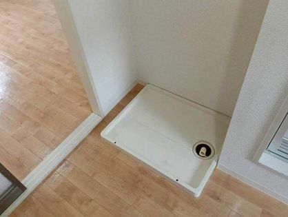 洗濯機置き場です。