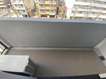 Celenest浄心のベランダ