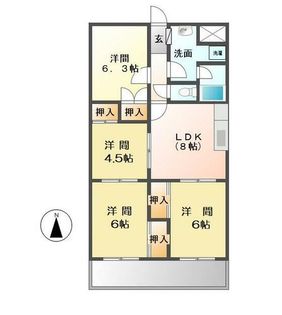 戸畑駅前スカイマンション 503の画像