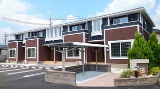 岡山県倉敷市真備町箭田の賃貸アパートの画像