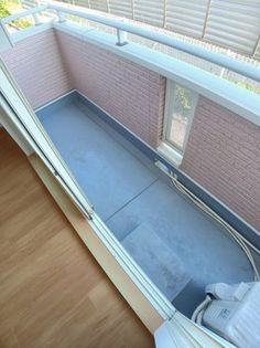 開放的で明るい空間を演出してくれるバルコニーです