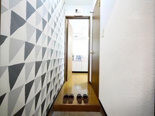 ビブレ月寒西Ⅱの玄関