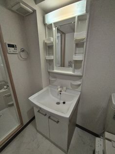 ツインクレスト童夢Ⅰの★忙しい朝に嬉しい!独立洗面台★