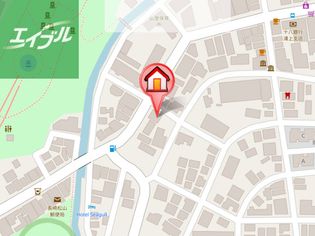 西部ハイツ平和公園の地図