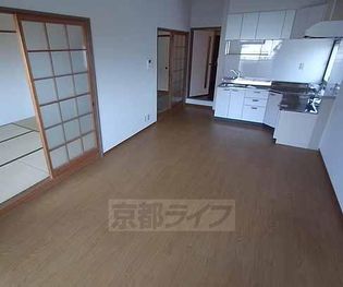 ル・サフィール五条の奥行きがあります