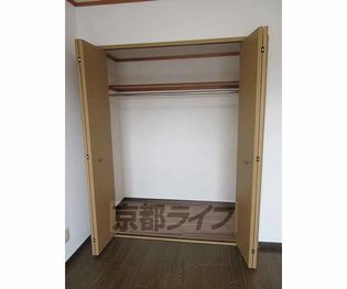 ジュネス堅田の大きなクローゼット・