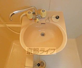 シェモア衣笠の洗面所です。