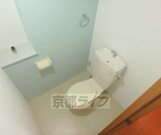 マ・アビタションのトイレです。