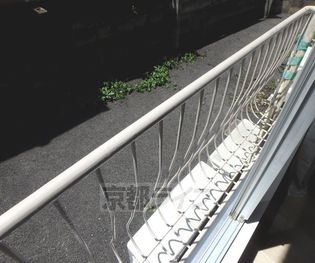 ドメーヌ上賀茂の103号室からの眺望です。