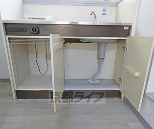 スペース北山のキッチン収納です。