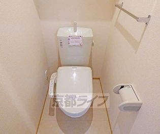 グランディール北栗栖B棟のトイレです。