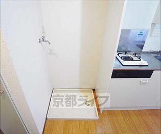 洗濯機置き場です