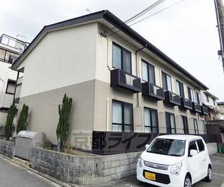 京都府京都市中京区西ノ京車坂町の賃貸アパートの画像