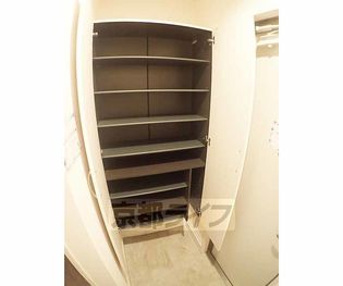 ラ・セゾン嵐山のたくさん靴を収納出来ますね。