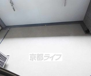 ベラジオ京都鞍馬口のバルコニーです。