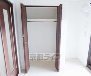 ベラジオ京都鞍馬口の収納です。