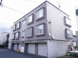 北海道札幌市清田区真栄三条2丁目の賃貸アパートの画像