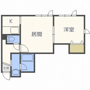 北海道札幌市西区宮の沢四条4丁目の賃貸アパートの画像