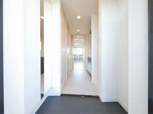 プレサンスOSAKA DOMECITY クロスティの落ち着いた玄関です