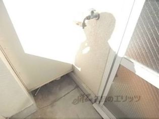 洗濯機置場:ベランダですが洗濯機設置できます