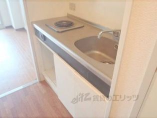 おおきに百万遍サニーアパートメントのキッチン