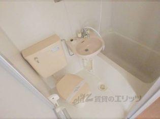 京都府京都市左京区岩倉北桑原町の賃貸アパートのユニットバス