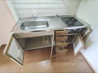 コンフォールシャトーのキッチン